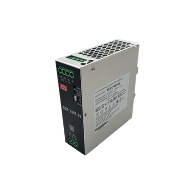 Fuente de Poder Industrial de 240W, salida 24Vcd, 10A, para montaje Riel Din
