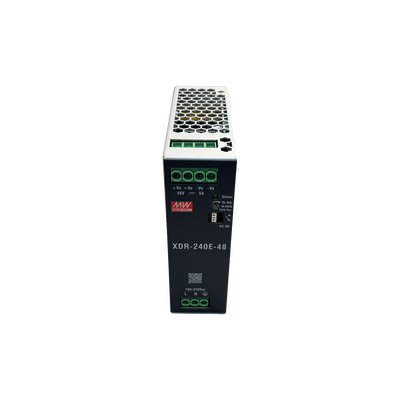 Fuente de Poder Industrial de 240W, salida 48Vcd, 5A, para montaje Riel Din
