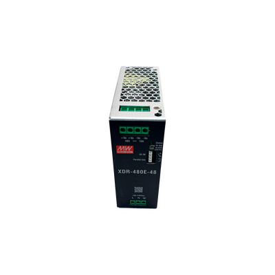 Fuente de Poder Industrial de 480W, salida 48 VCD, para montaje en riel Din