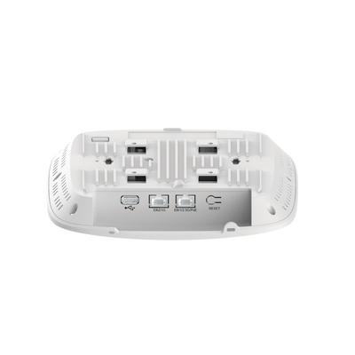 Access Point cnPilot XE3-4 WiFi 6/6E 802.11ax (2.4, 5 y 6 GHz), 3 radios definidos por software (SDR), MU-MIMO 4x4, Polí