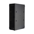Gabinete FlexFusion™ XGL (Light) para Centros de Datos, 42 UR, 800 mm de Ancho, 1070 mm de Profundidad, Fabricado en Acero, Color Negro