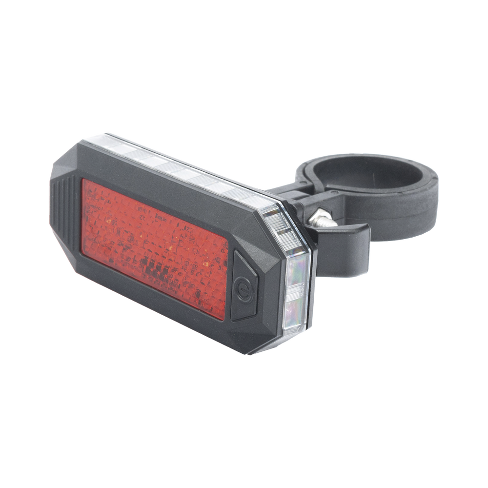 Ultra Bright Rear Auxiliary Light for Bicycles, 300 Lumens, with Mount Included
