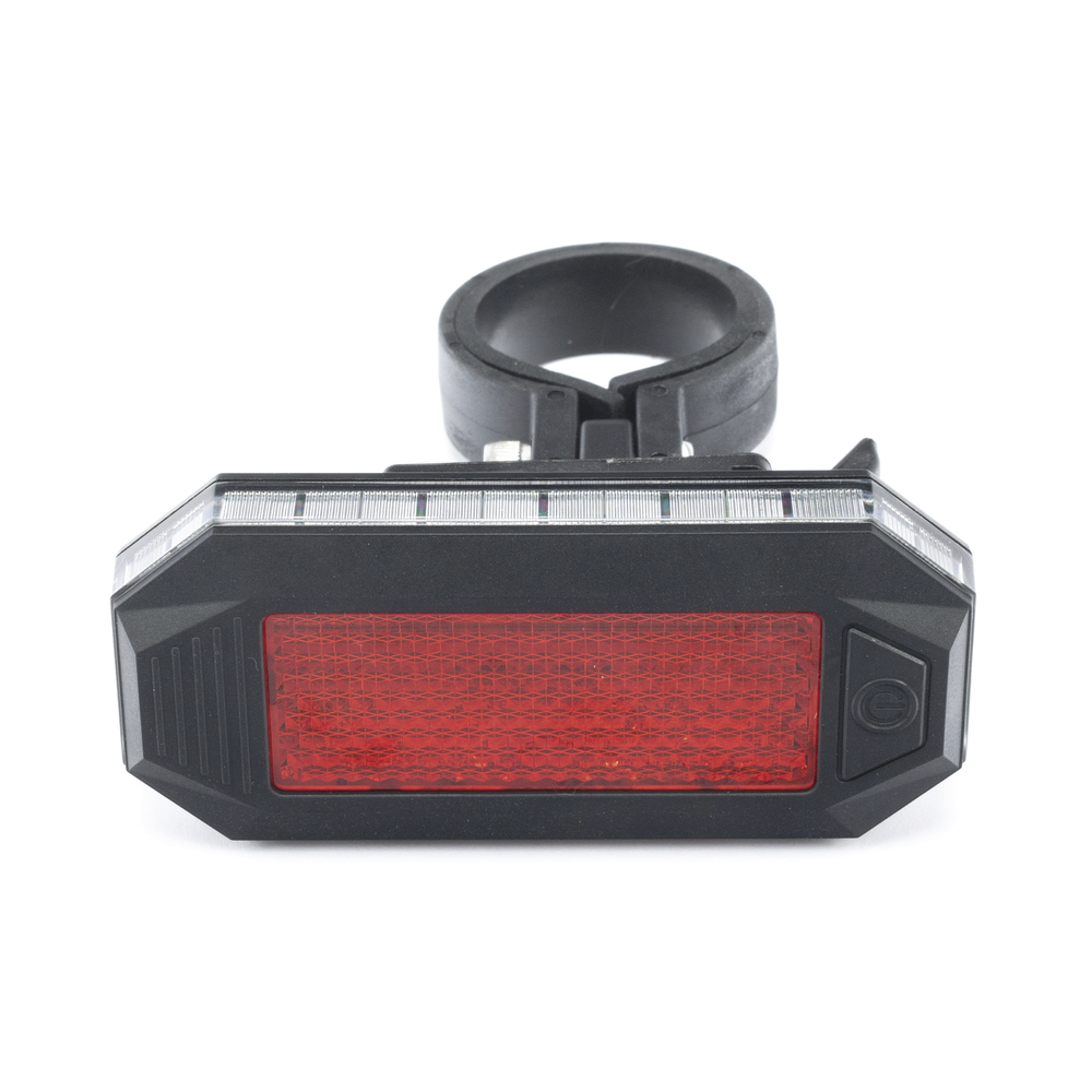 Ultra Bright Rear Auxiliary Light for Bicycles, 300 Lumens, with Mount Included