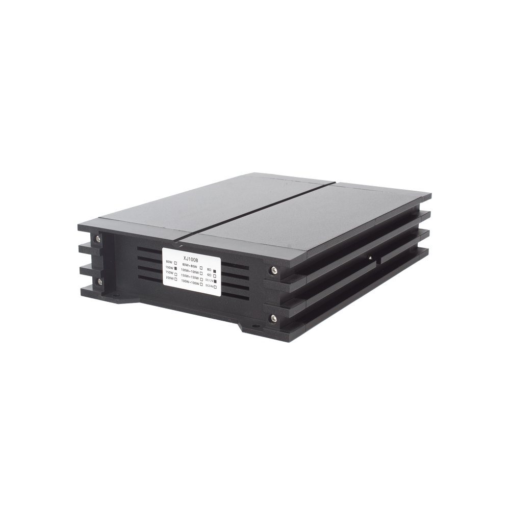 100W Vehicle Siren with Single-Control Tone Controller, 3 Auxiliary Lights, and Microphone