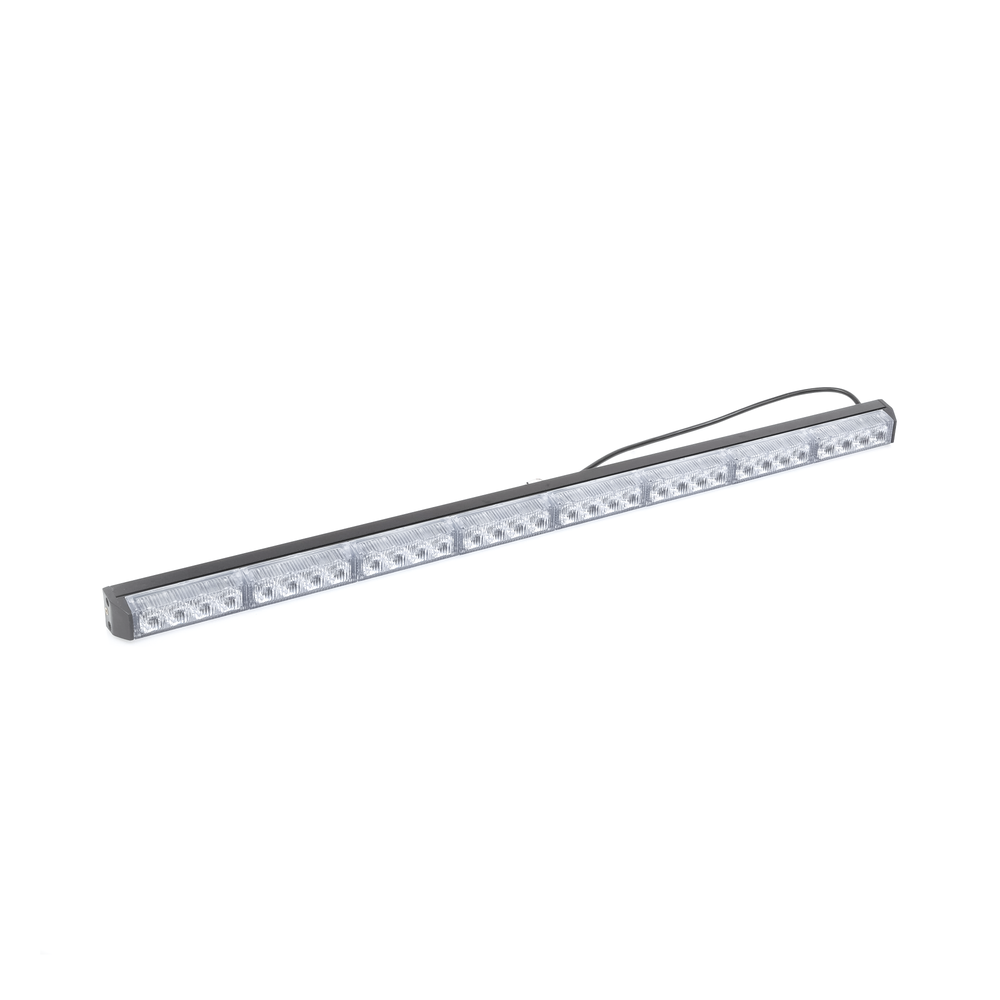 8-module red/blue warning light bar