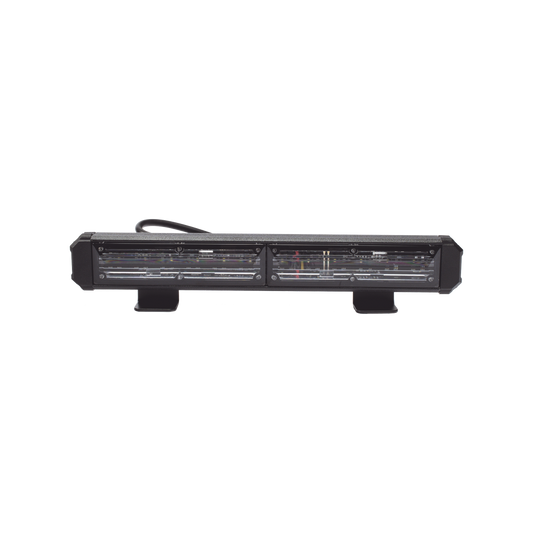 Barra de Luz de Advertencia, 2 Módulos de 6 LED, 11 Pulgadas Ámbar