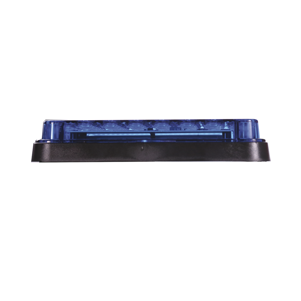 7x4" Blue Warning Light with Work Light, Ideal for Ambulances
