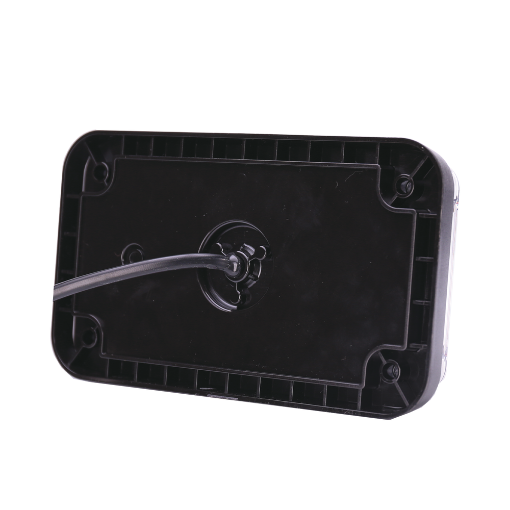 7x4" Amber Warning Light with Working Lights, Ideal for Ambulances