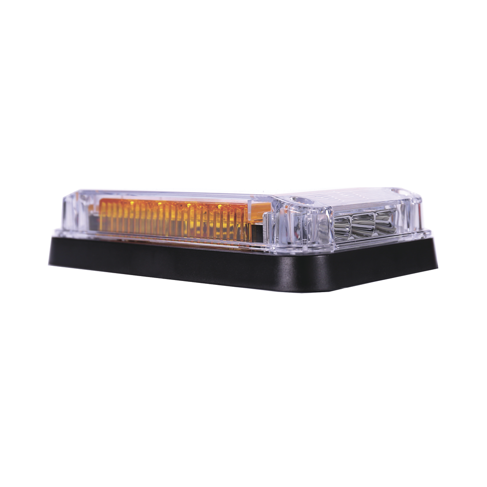 7x4" Amber Warning Light with Working Lights, Ideal for Ambulances