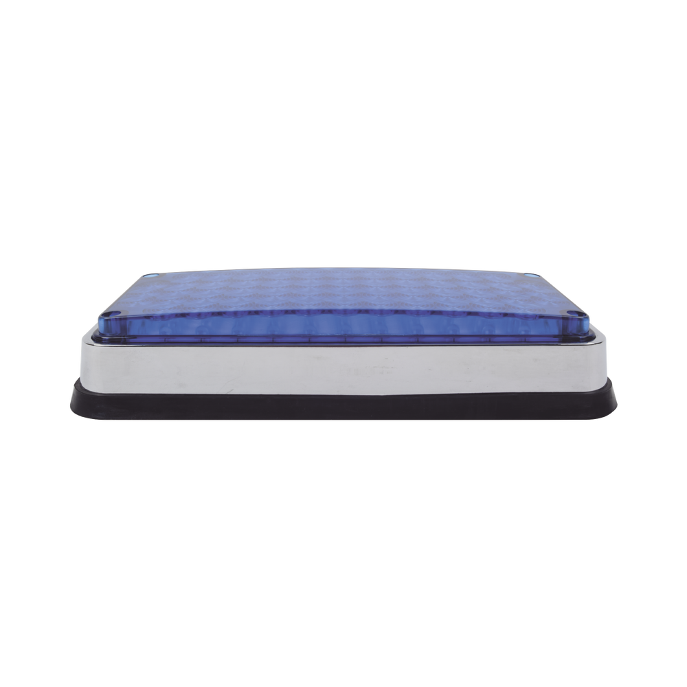 Luz de advertencia de 7x3", Color Azul, Ideal para ambulancias