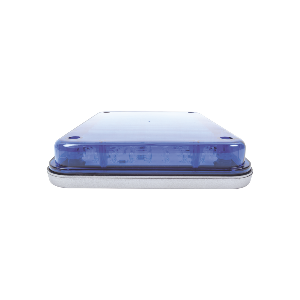 Luz de advertencia de 9x7", Color Azul, Ideal para Ambulancias