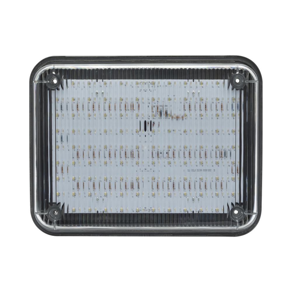 9x7" Warning Light, Clear Color, Ideal for Ambulances