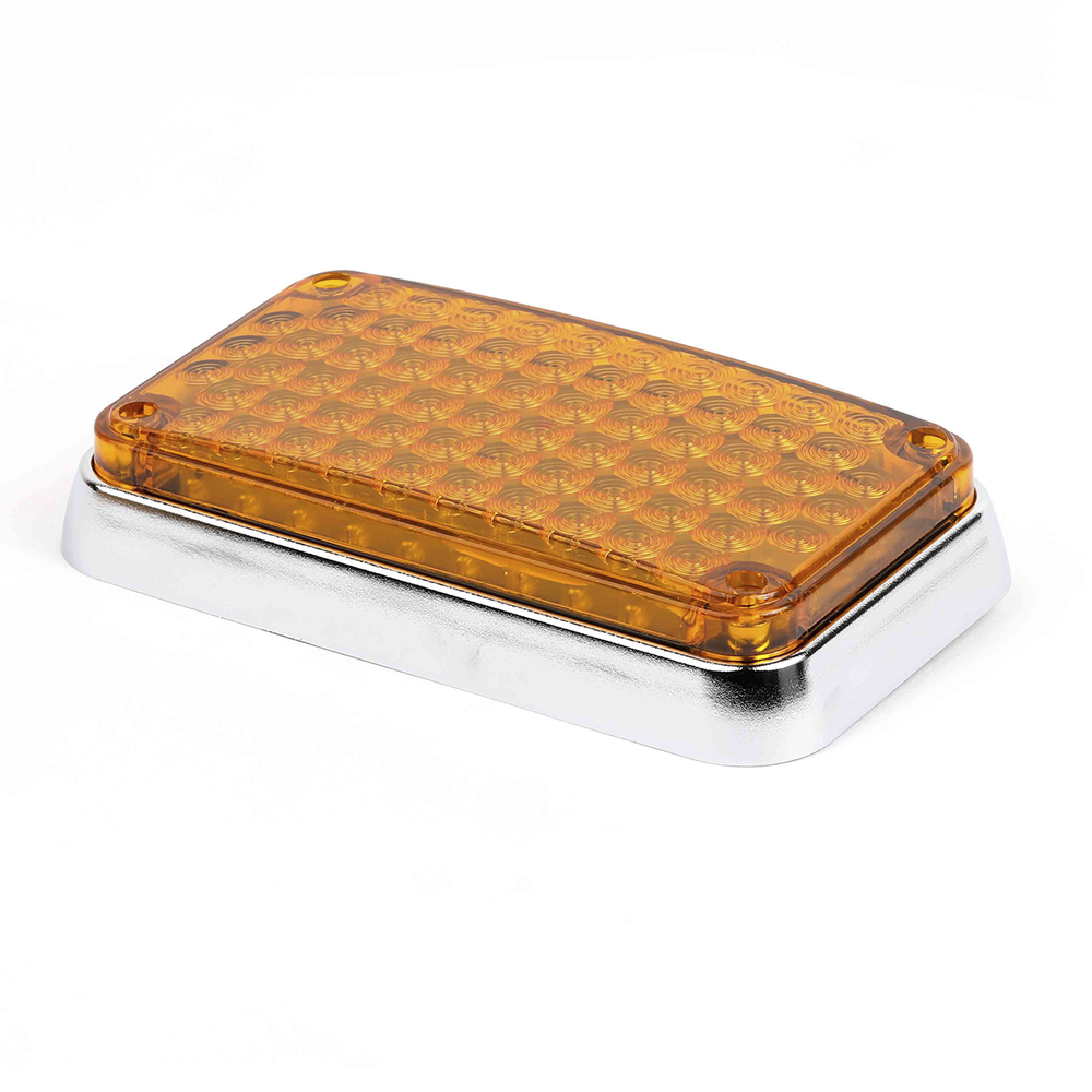 6x4" Amber Warning Light, Ideal for Ambulances