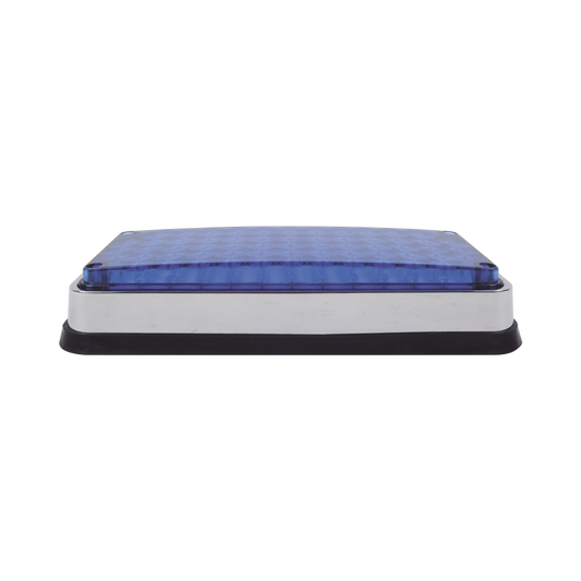 Luz de advertencia de 6x4", Color Azul, Ideal para Ambulancias