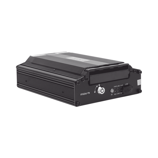 (NUBE EPCOMGPS) DVR móvil tribrido / almacenamiento en HDD / 4 canales AHD hasta 2MP + 1 canal IP hasta 2MP / compresión de vídeo H.265