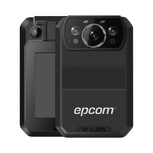 Body Camera para Seguridad, Video 4K, GPS Interconstruido, Conexion 4G-LTE, WiFi, Bluetooth, Sistema basado en Android