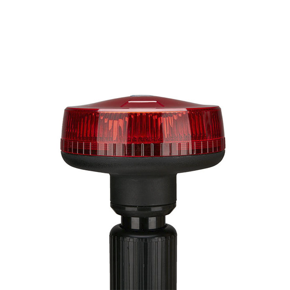 Luz telescópica Ultra Brillante para motocicleta, color Rojo