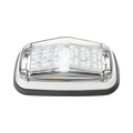 Luz de advertencia 8 X 4", Color Claro, IP67, SAE, Ideal para Ambulancias