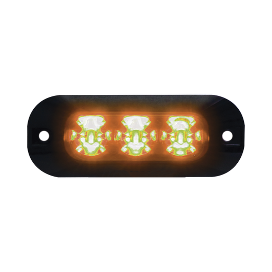Luz perimetral de 3 LEDS color ámbar