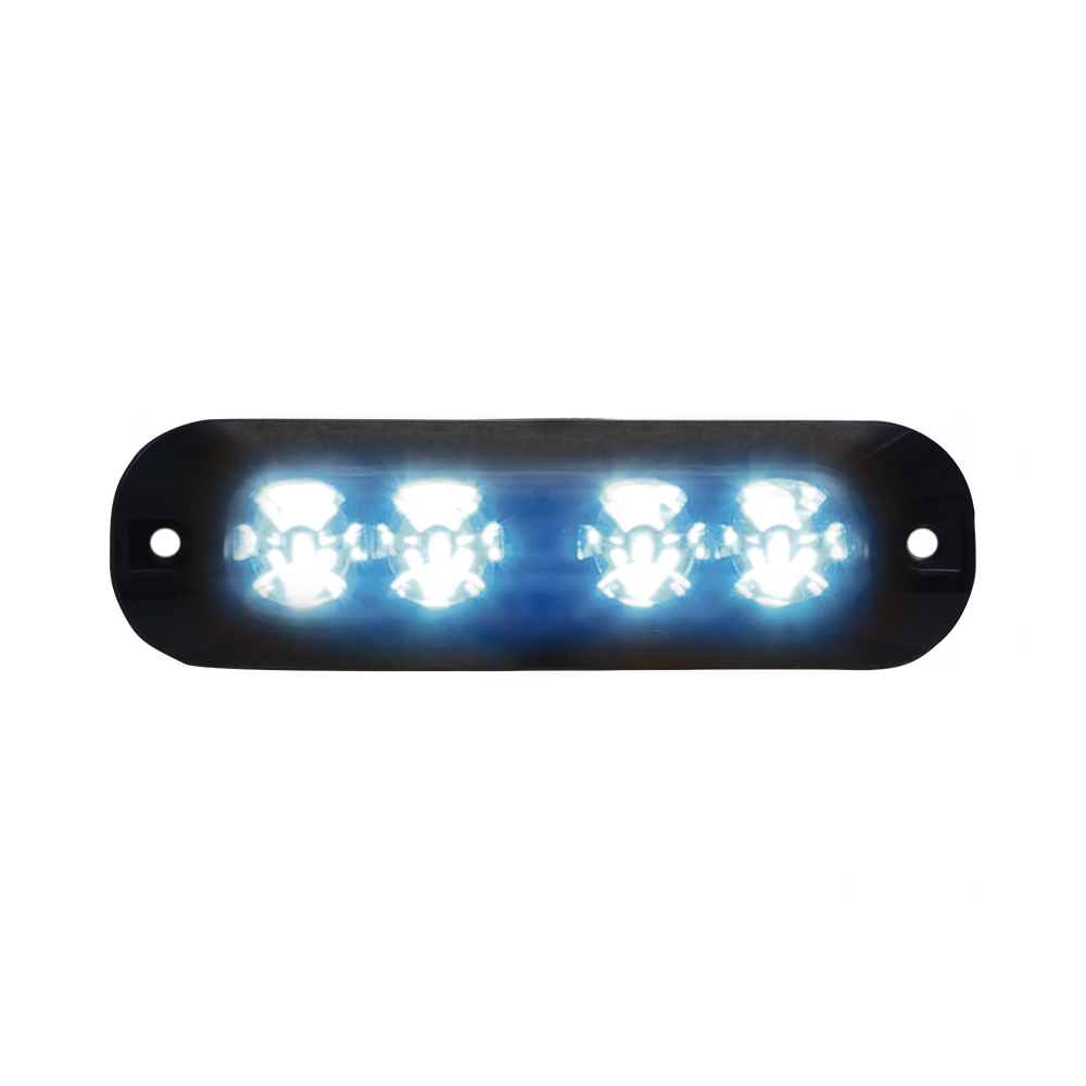 Luz Perimetral , 4 LEDs Ultra Brillantes, color Azul