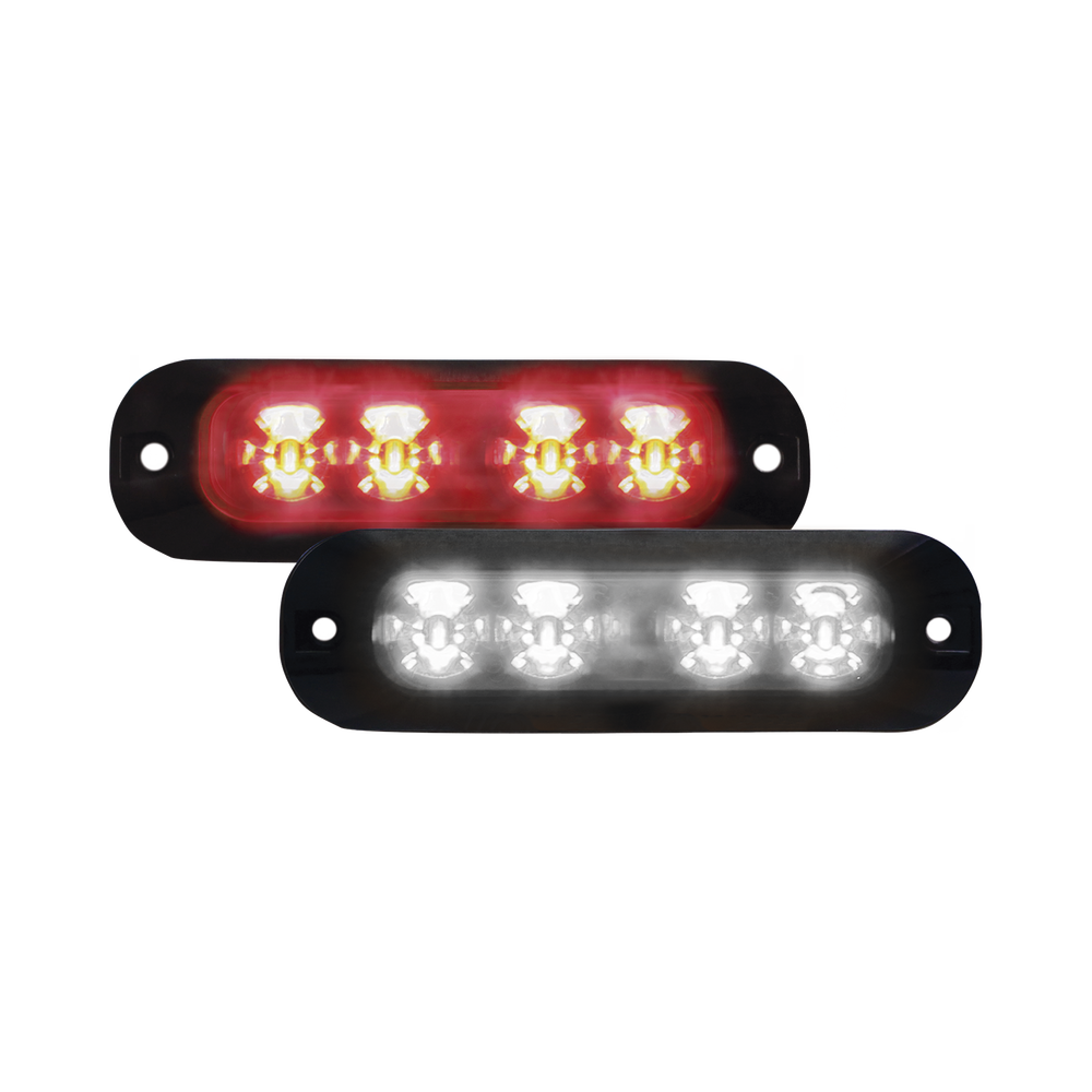 Luz auxiliar con 4 LEDs color rojo-claro