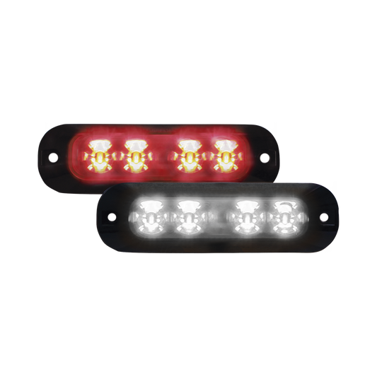 Luz auxiliar con 4 LEDs color rojo-claro