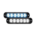 Luz Auxiliar Serie X3705, 6 LEDs Ultra Brillantes, multicolor Azul / Claro
