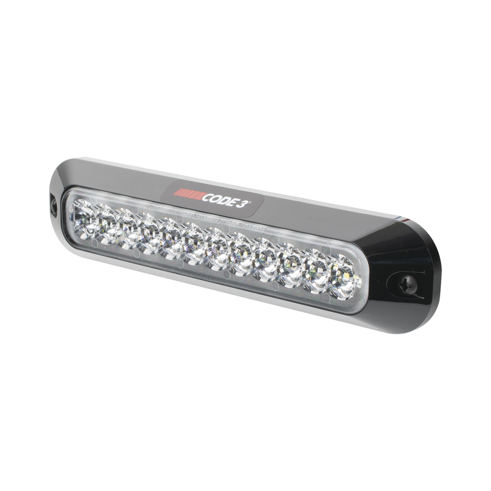 X3705 Series Auxiliary Light, 6 Ultra Bright LEDs, Multi-color Red/Clear