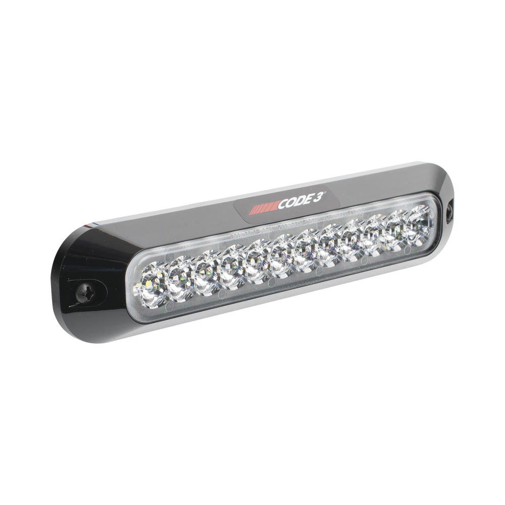 X3705 Series Auxiliary Light, 6 Ultra Bright LEDs, Multi-color Red/Clear