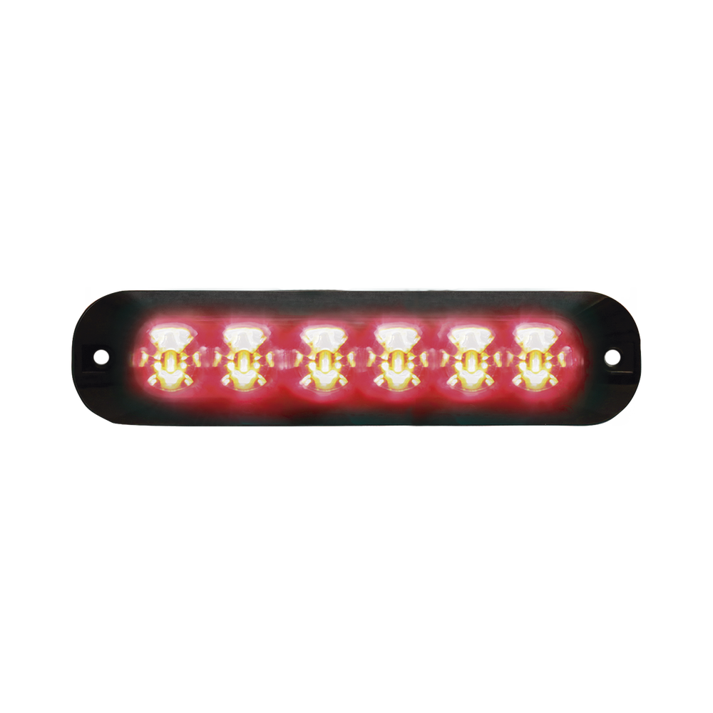 Luz auxiliar con 6 LEDS color rojo