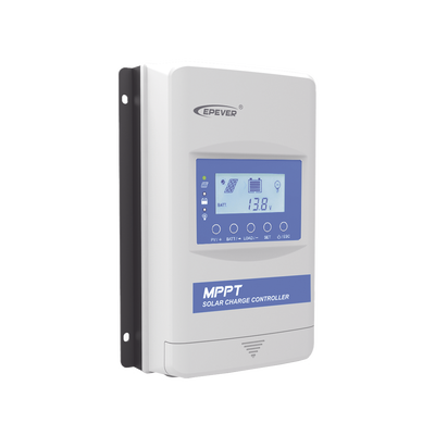 Controlador Solar MPPT 40A 12/24V, Máximo Voltaje de Circuito Abierto Voc 100Vcd, Configurable para Baterías de Litio