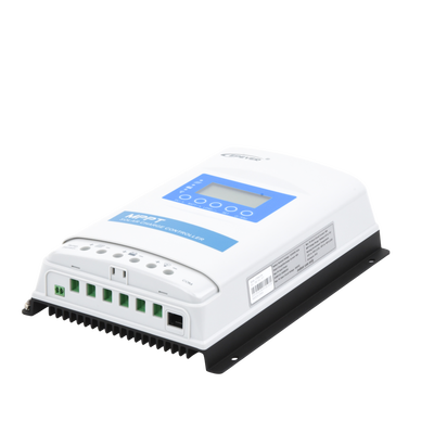 Controlador Solar MPPT 40A 12/24V, Máximo Voltaje de Circuito Abierto Voc 100Vcd, Configurable para Baterías de Litio