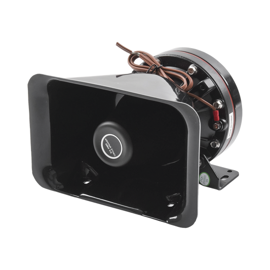 Bocina de uso Rudo, de 200 W, Alto Rendimiento y Base en Aluminio, 8 Ohms de Impedancia