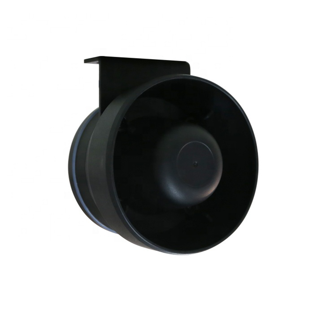 Heavy Duty Motorcycle Horn, 50W, High Performance, Aluminum Base, 8 Ohm Impedance