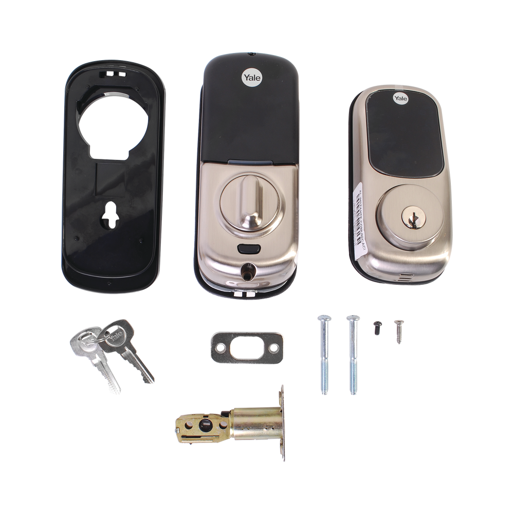Cerradura Real Living/ Teclado y Llave / 25 Usuarios/  Expandible con Total Connect / Expandible Control por Smarphone