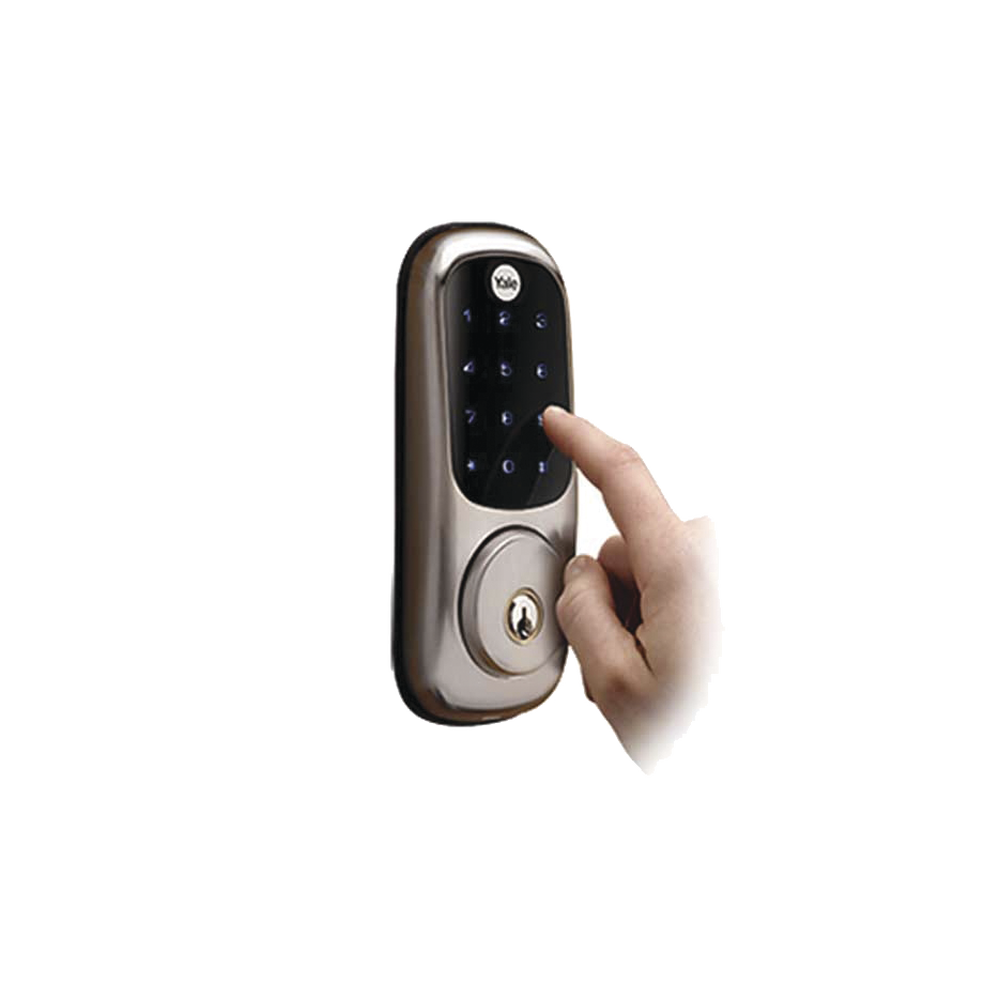 Cerradura Real Living/ Teclado y Llave / 25 Usuarios/  Expandible con Total Connect / Expandible Control por Smarphone