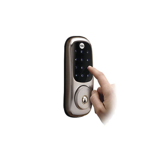 Cerradura Real Living/ Teclado y Llave / 25 Usuarios/  Expandible con Total Connect / Expandible Control por Smarphone