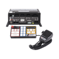 Sirena remota de lujo Z3 ™, salida de 200W con botón programable y controles de interruptor deslizante.