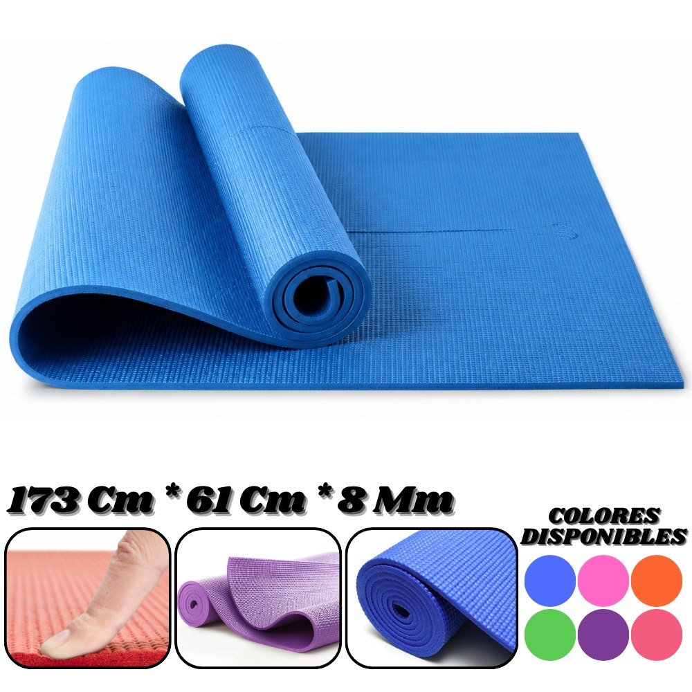 Tapete Colchoneta Para Yoga Y Ejercicio