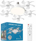 Lampara Ventilador de Techo 5 Aspas E27