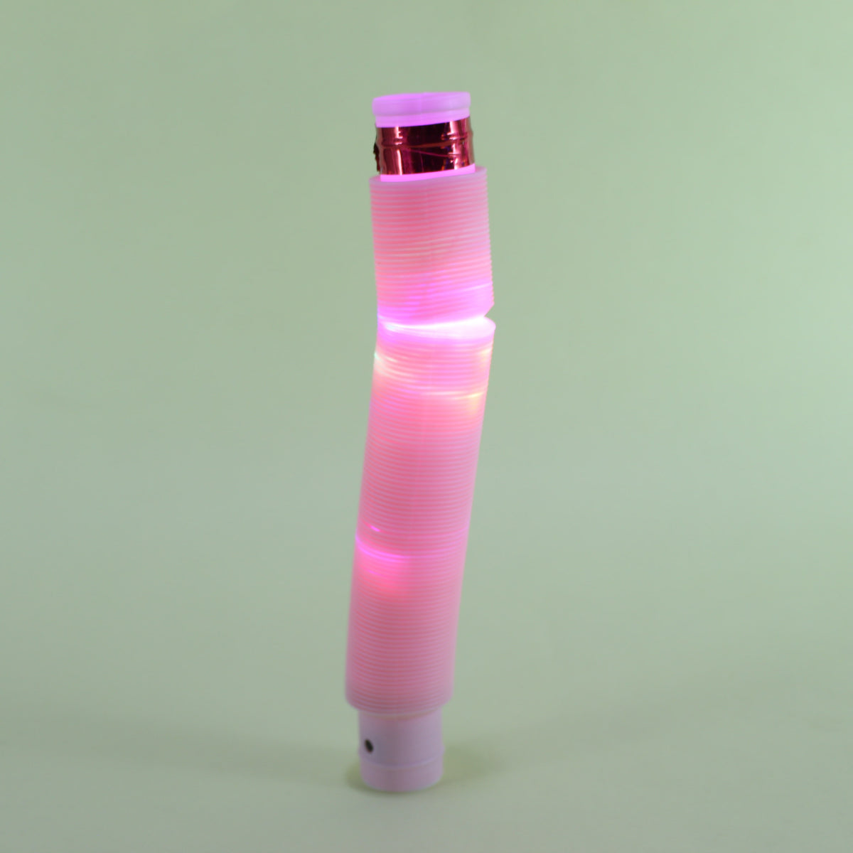 Pop tube colores Claros con luz x1
