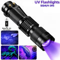 Linterna Luz Led Ultravioleta Uv 395 nm
