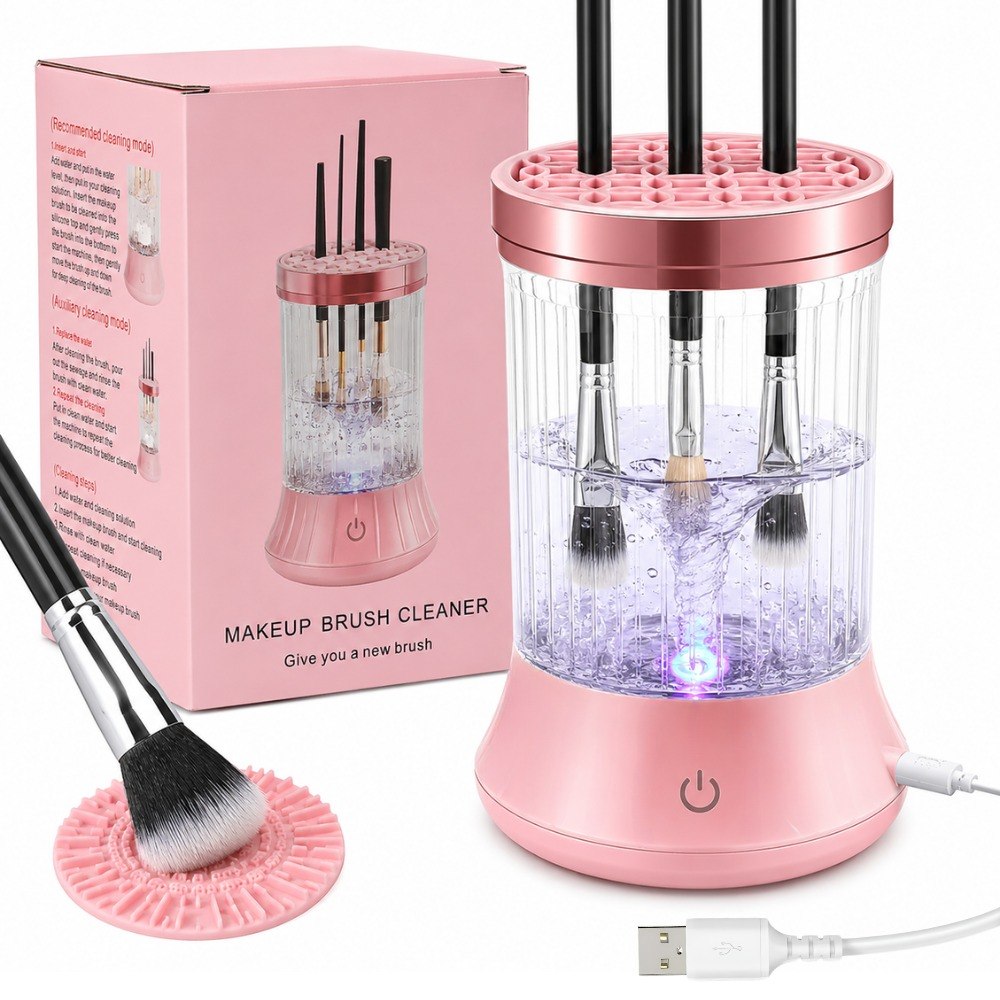 Maquina Lavadora De Brochas De Maquillaj