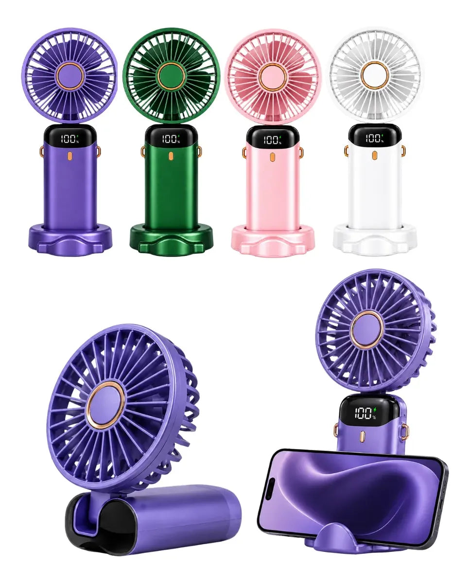 Ventilador de mano recargable dkt