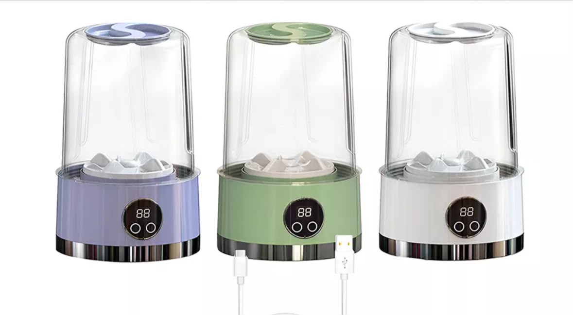 Mini Lavadora Portatil Recargable 1L