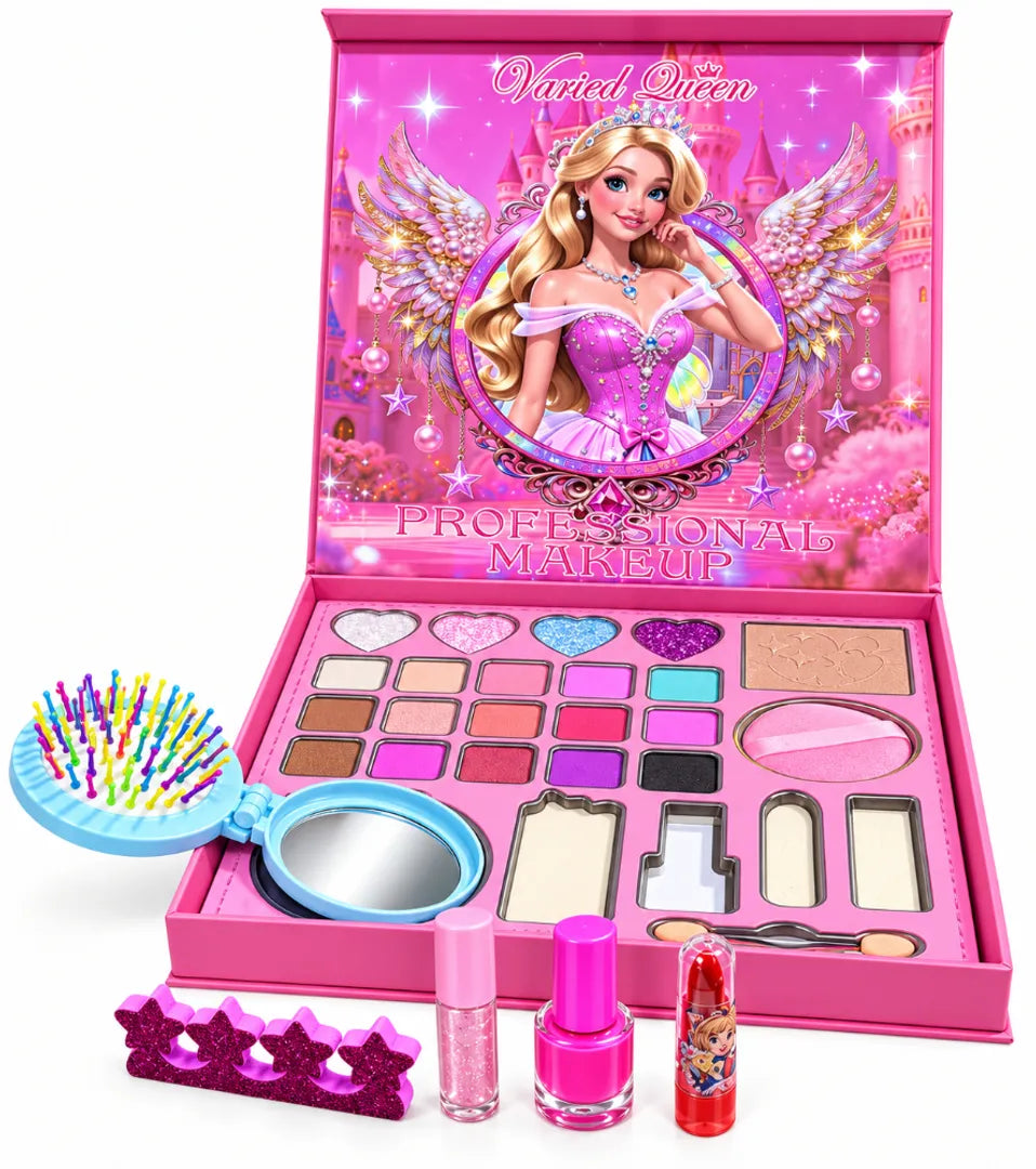 Kit de maquillaje infantil con accesorio