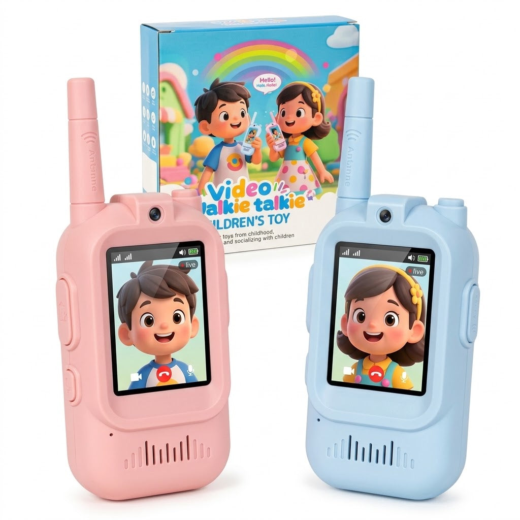 Walkie talkie video infantil dtk