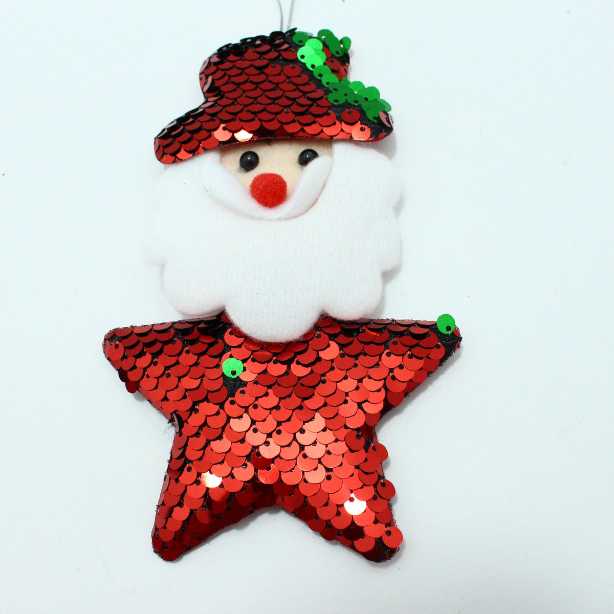 Adornos navideños rojos surtidos
