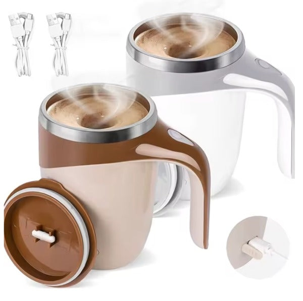 Taza Mezcladora magnetica Recargable