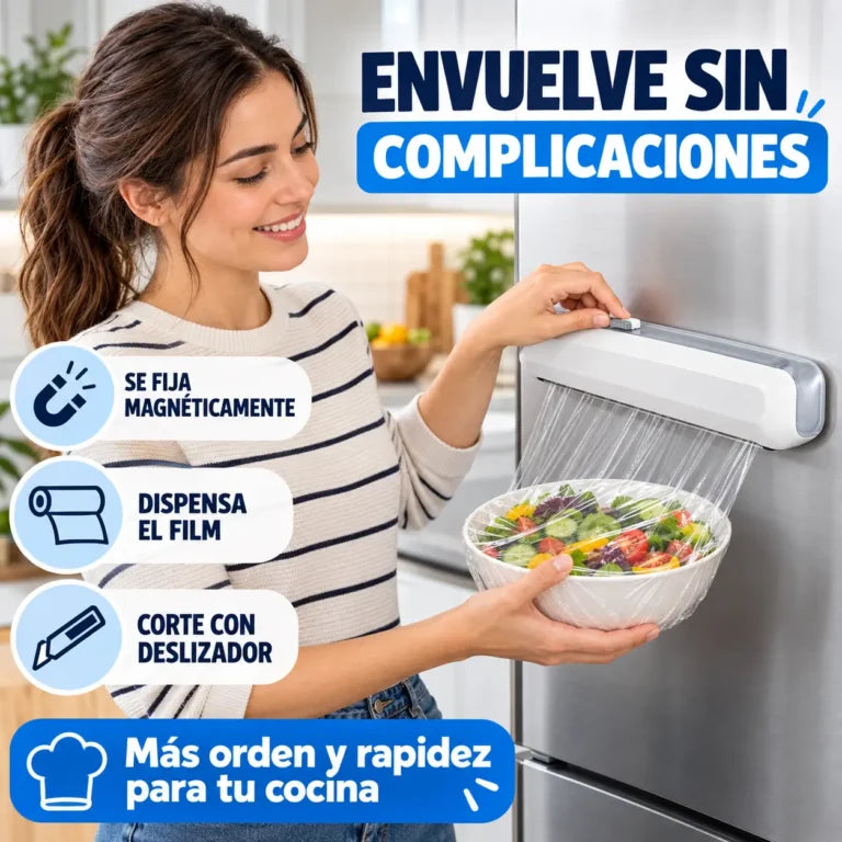 Dispensador magnetico de plastico